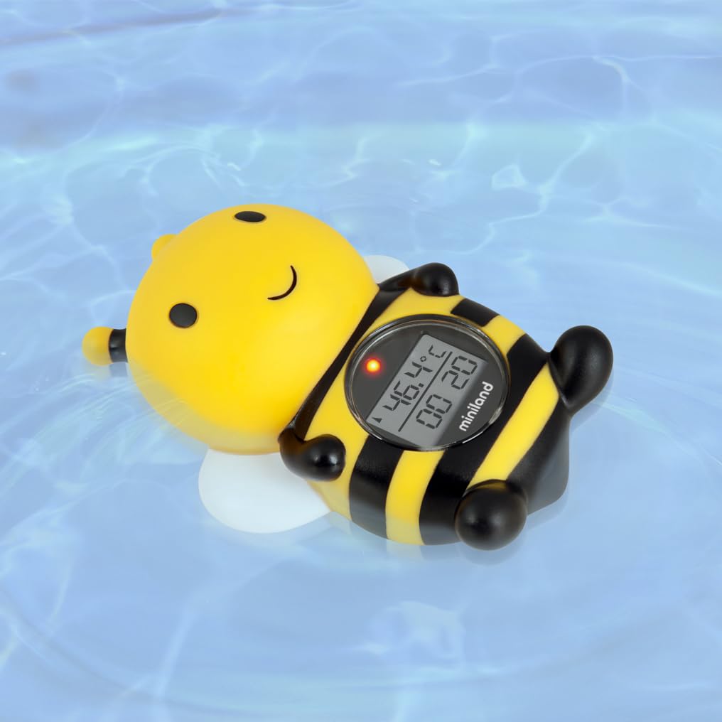 MINILAND - Thermométre de bain bébé Abeille