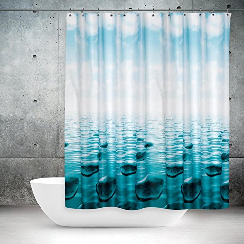 Stone Banyo Perdesi, Duş Perdesi, 180x200 cm