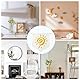 2 Stück Pin Display Banner, Leere Leinwand Wand Banner, Pin Abzeichen Pin Display Banner, 27.5 * 30cm Wimpel Wand Display Leinwand Banner für Abzeichen Pin Brosche Button (Schwarz)