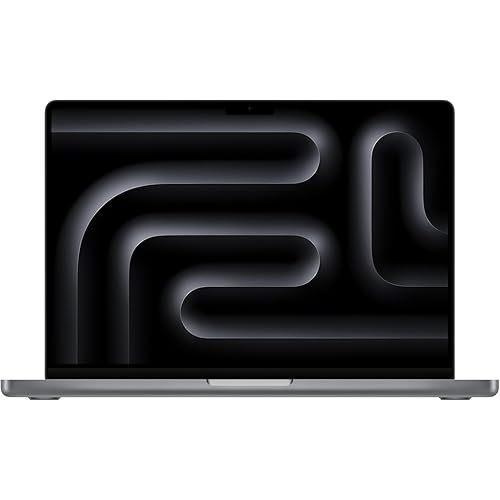 Apple 2023 MacBook Pro with Apple M3 Chip 14-inch, 8GB RAM, 1TB SSD Storage (QWERTY English) Space Gray (Renewed)