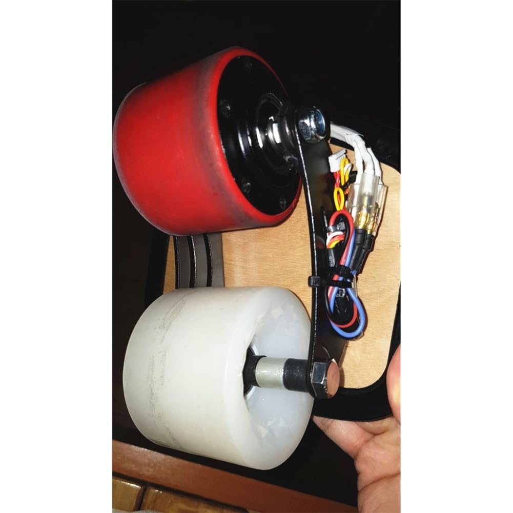 Motor de Cubo de Rueda de 24 V-36 V con Sensor Hall para MiniScooter Sin Escobillas, para Patineta Eléctrica DIY.