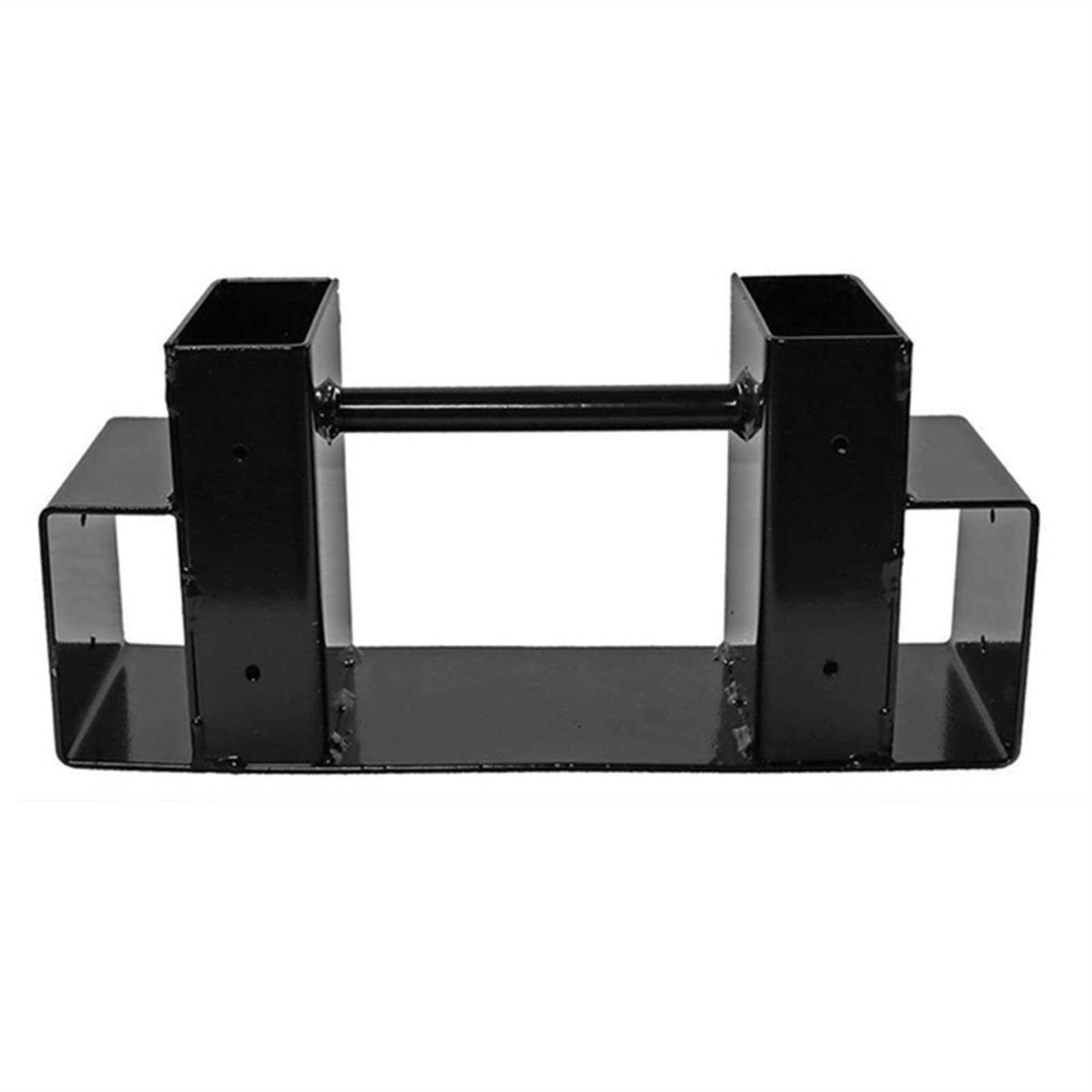 Firewood Log Rack حطب السجل تخزين الرف قوس كيت مع مسامير مدفأة حامل تخزين الخشب قابل للتعديل للداخلية/في الهواء الطلق أسود Wood Stackers