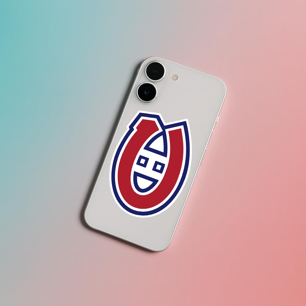 Montreal Hockey Stickers, 24-Pack, 3 Sizes (12.7 cm/8.9 cm/6 cm), Holographic Waterproof PVC, Laptop Locker Notebook Décor – Autocollants Canadiens de Montréal — view 6