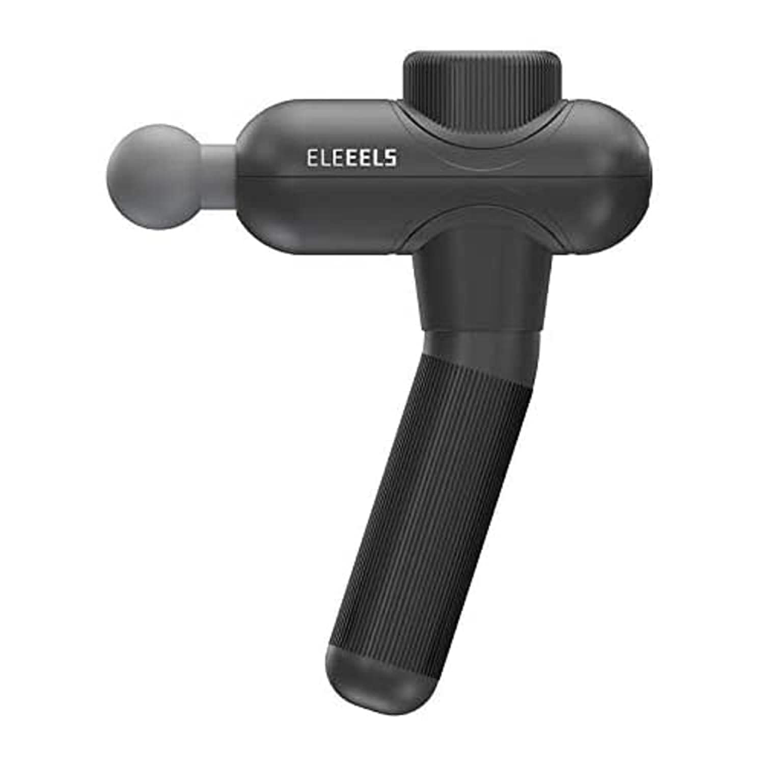 Pistolet do masażu X3, maks. 3200 obr./min, port ładowania USB-C, urządzenie do masażu karku, pleców i ramion, 4 poziomy prędkości, bezprzewodowy, ergonomiczny, do ponownego ładowania, czarny