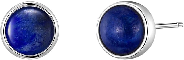 Lapis Stud Earrings