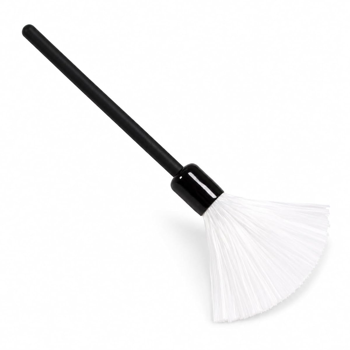 Taction Professional Fiberglass Fingerprint Brush, White (Includes Protective