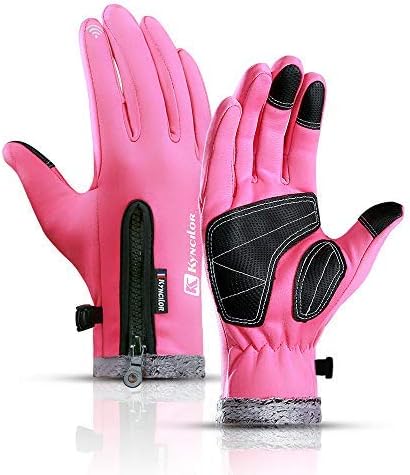 Winter Gloves Warm Glove Outdoor Windproof Bike Glove Touchscreen Gloves for Smart Phone