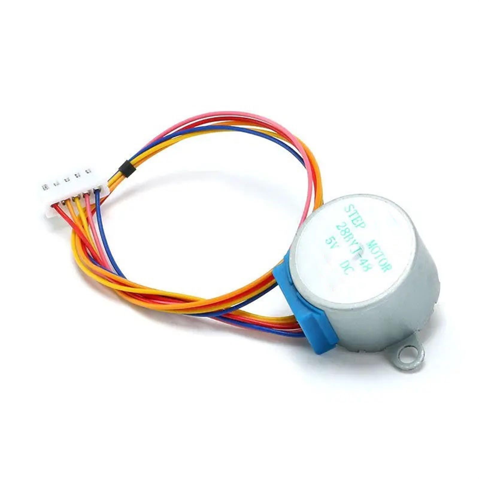 Motion Micro 28BYJ-48 5V DC Gear Stepper Motor 4 Phase 5 Wires Step Motor with ULN2003 Driver Board 1:64 Reduction Ratio Geared Slide