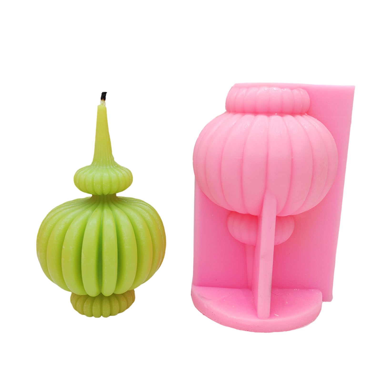 Moldes de vela de silicona torre para proyectos de resina epoxi, fabricación de velas, jabón, adornos de mesa, decoraciones de yeso, fabricación decorativa