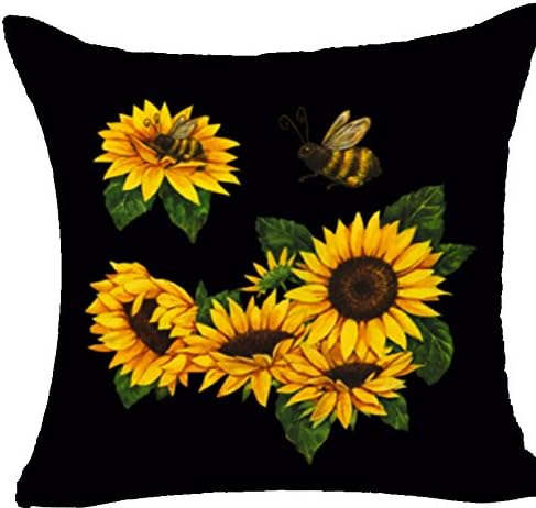 sunflower pillows amazon