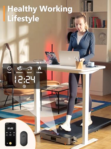 Image of WALKINGPAD Foldable Walking Pad for Home Office, Under Desk Treadmill with Adaptive Speed Control, Compact Design for Small Spaces, No Assembly Needed