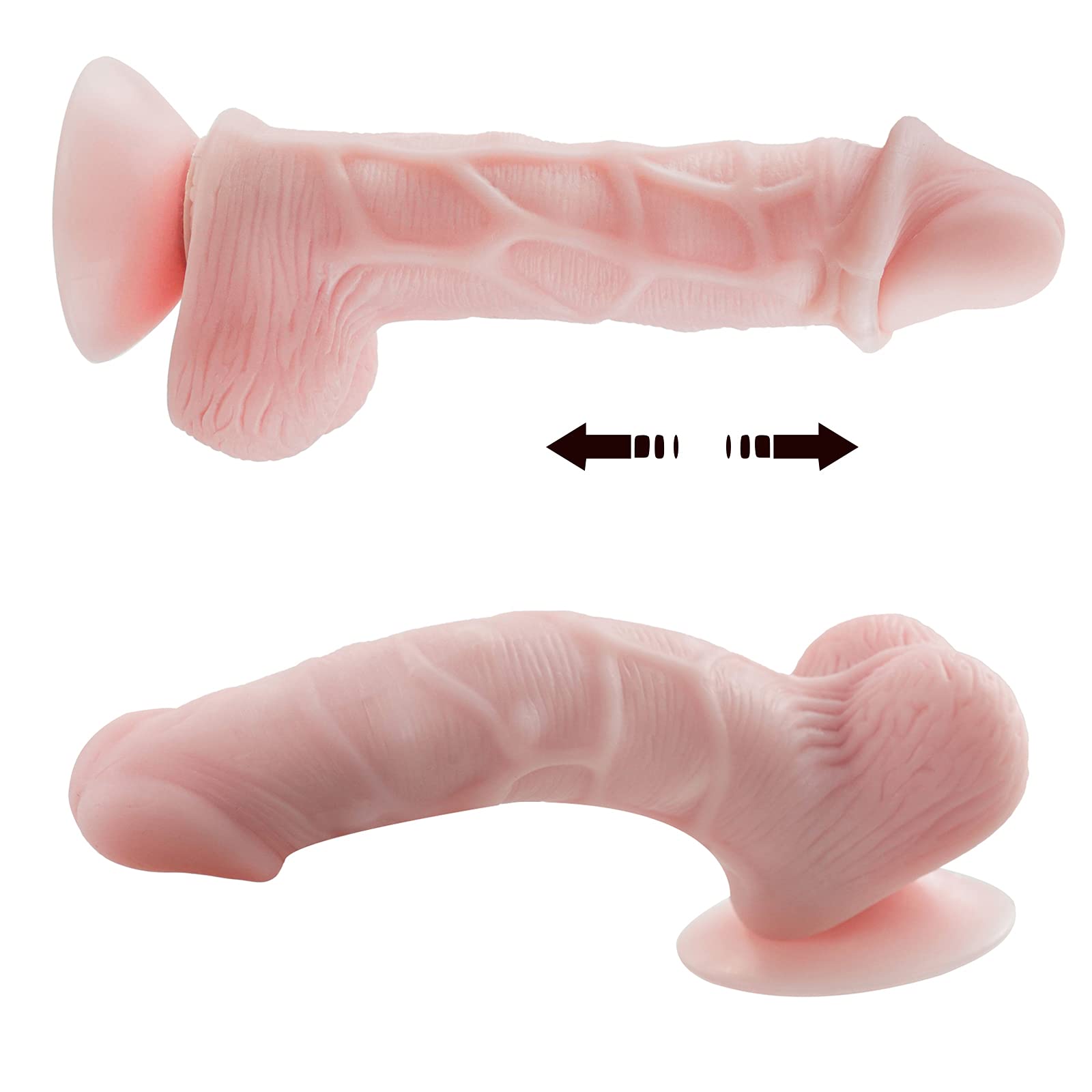 Strap On Dildo mit beweglicher Vorhaut,Adjustable Doppelseitiger Strap-on  Lesben Masturbator Sexspielzeug für Frauen Manner und Paar : Amazon.de:  Drogerie & Körperpflege
