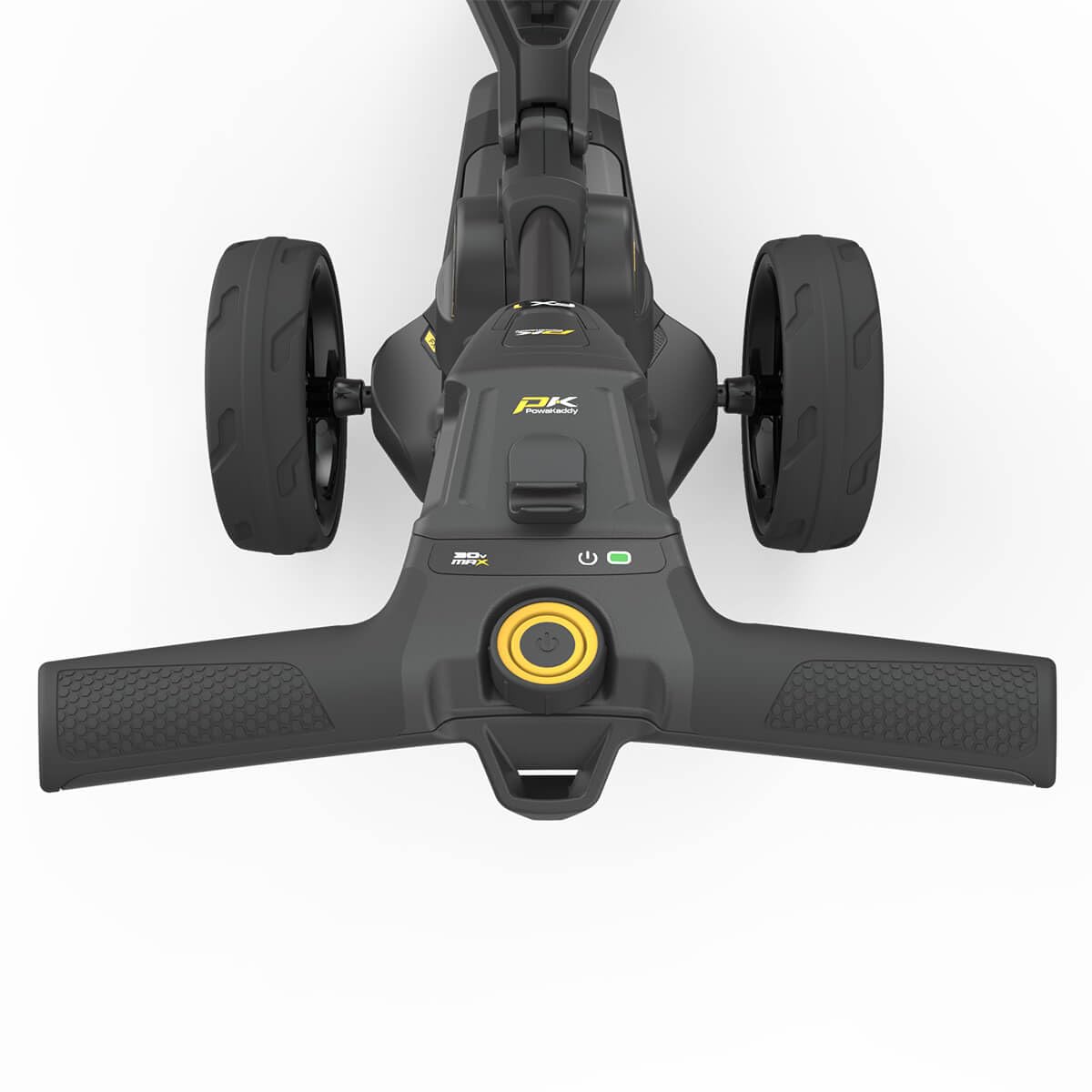 PowaKaddy FX1 PowaFrame - Carrito de golf con batería de litio de 18 agujeros
