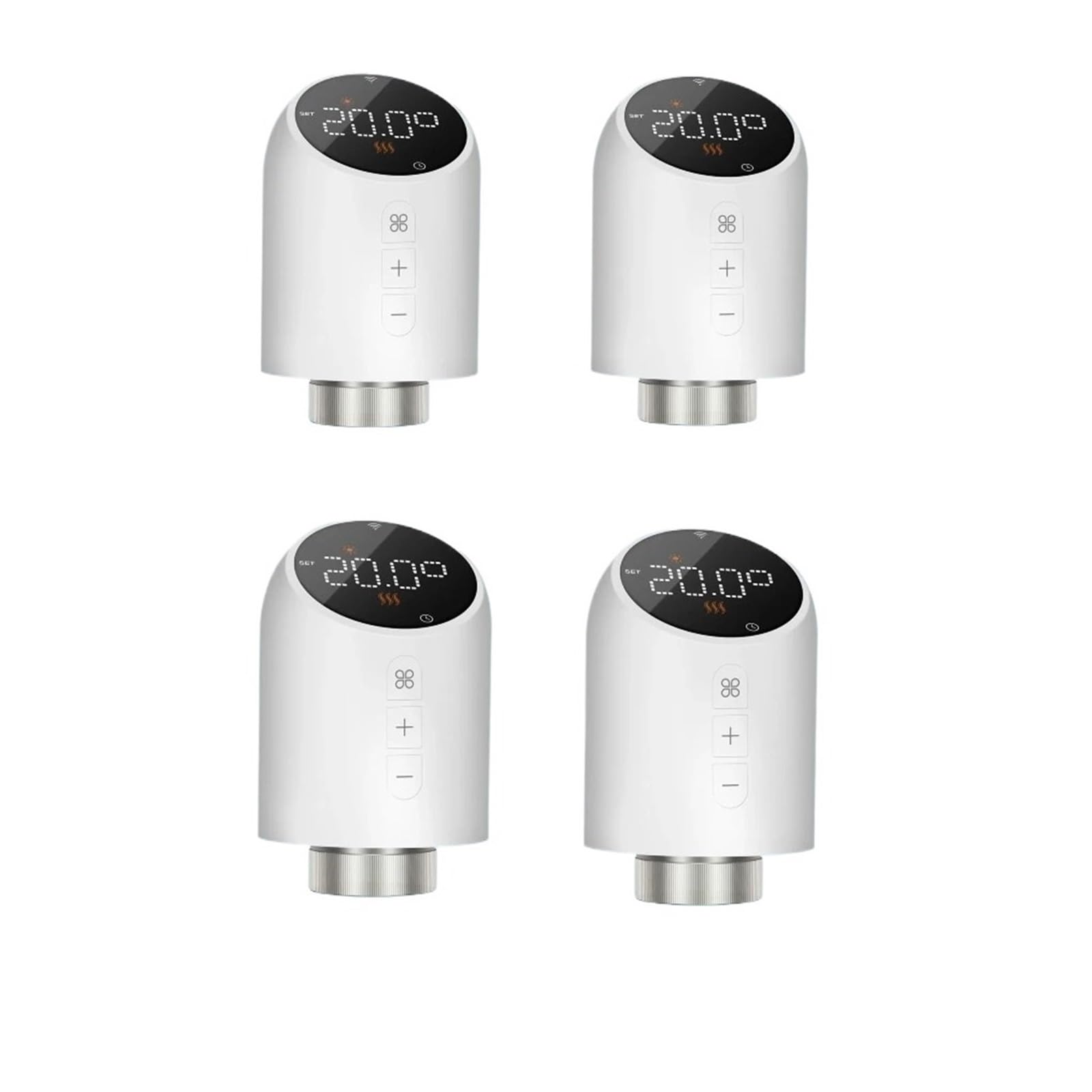 Zawór Termostatyczny Grzejnikowy Tuya WIFI Zigbee TRV Regulator Temperatury Programowalne Ogrzewanie Z OszczęDza Energię I Koszty Ogrzewania(4pc wifi)