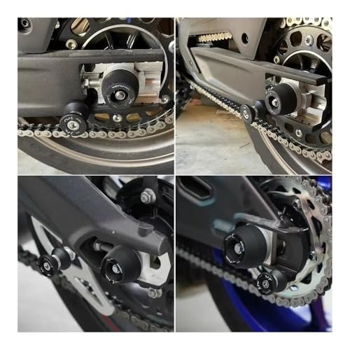 Support vis bras oscillant Street Triple pour stabiliser la moto à l'arrêt