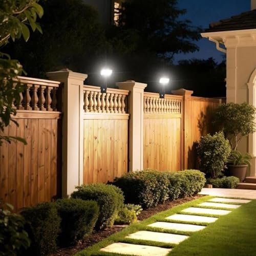 Luz solar con clip para exterior y sensor de movimiento de 3 modos 2