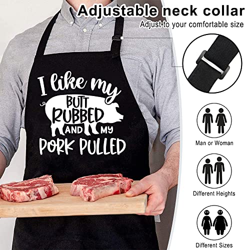 Nialnant Chef Aprons For Men,Fathers Day Gift,Adjustable Aprons Gifts For Men,Cooking Apron With 2 Utility Pockets,Funny Dad Gifts For Birthday,Christmas,Thanksgiving,Waterproof & Oilproof #TOP2