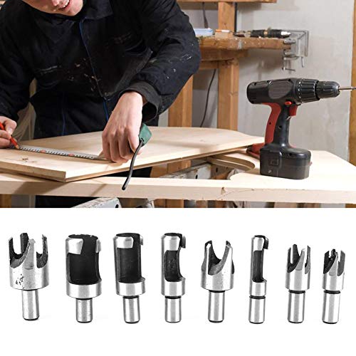 Reviews y listado de Cortadora de banco para comprar hoy. 37 Juego de Brocas para Herramientas de Corte Duraderas, Cortador de Enchufe para Madera, Práctico para Taladro de Banco, Taladro Manual Eléctrico, Carpintero