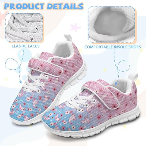 Kids Sneakers for Boys Girls Single Buckle Running Tennis Shoes Breathable Lightweight Sport Athletic Shoe for Little Kids Size 11-15 White Sole4