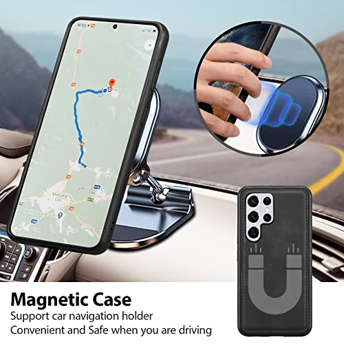 Étui pour Samsung S25 Ultra anti-choc pour éviter les rayures avec fermeture magnétique - 6