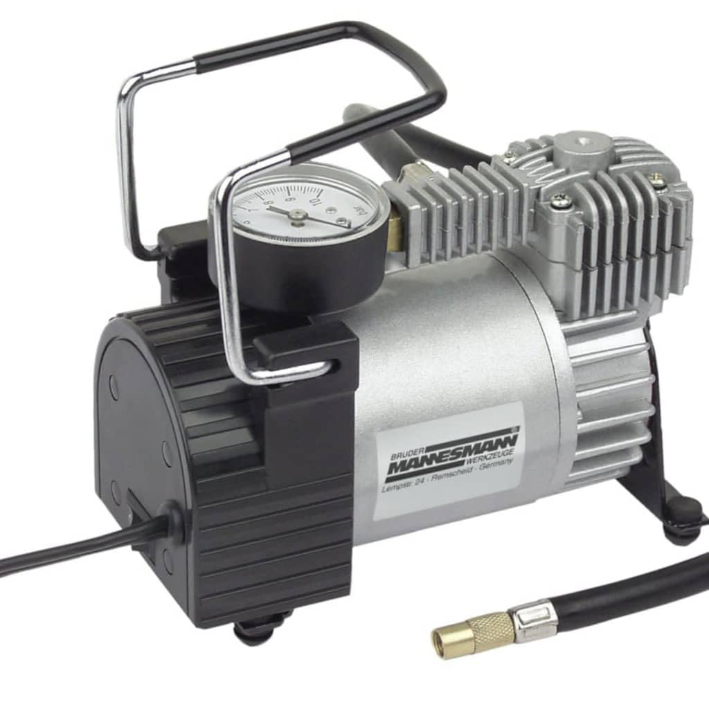Mannesmann M01790, Minicompresor de Aluminio, Multicolor