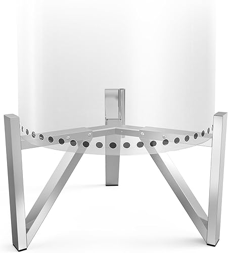 Onlyfire - Soporte para fogata de acero inoxidable para estufa individual de 15 pulgadas y fogata de 19.5 pulgadas, accesorio para fogatas al aire