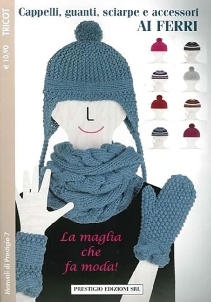 Cappelli, Guanti, Sciarpe E Accessori Ai Ferri. Tricot - 4