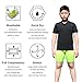 LANBAOSI Kids Boy's Compression Shirts Child's Quick Dry Sports Undershirts Short Sleeve Baselayer Tee Tops