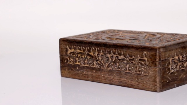 Handgemachte Schmuckschatulle Aus Mangoholz – 17x12 Cm, Rustikale Aufbewahrungsbox Für Schmuck, Erinnerungen & Mehr