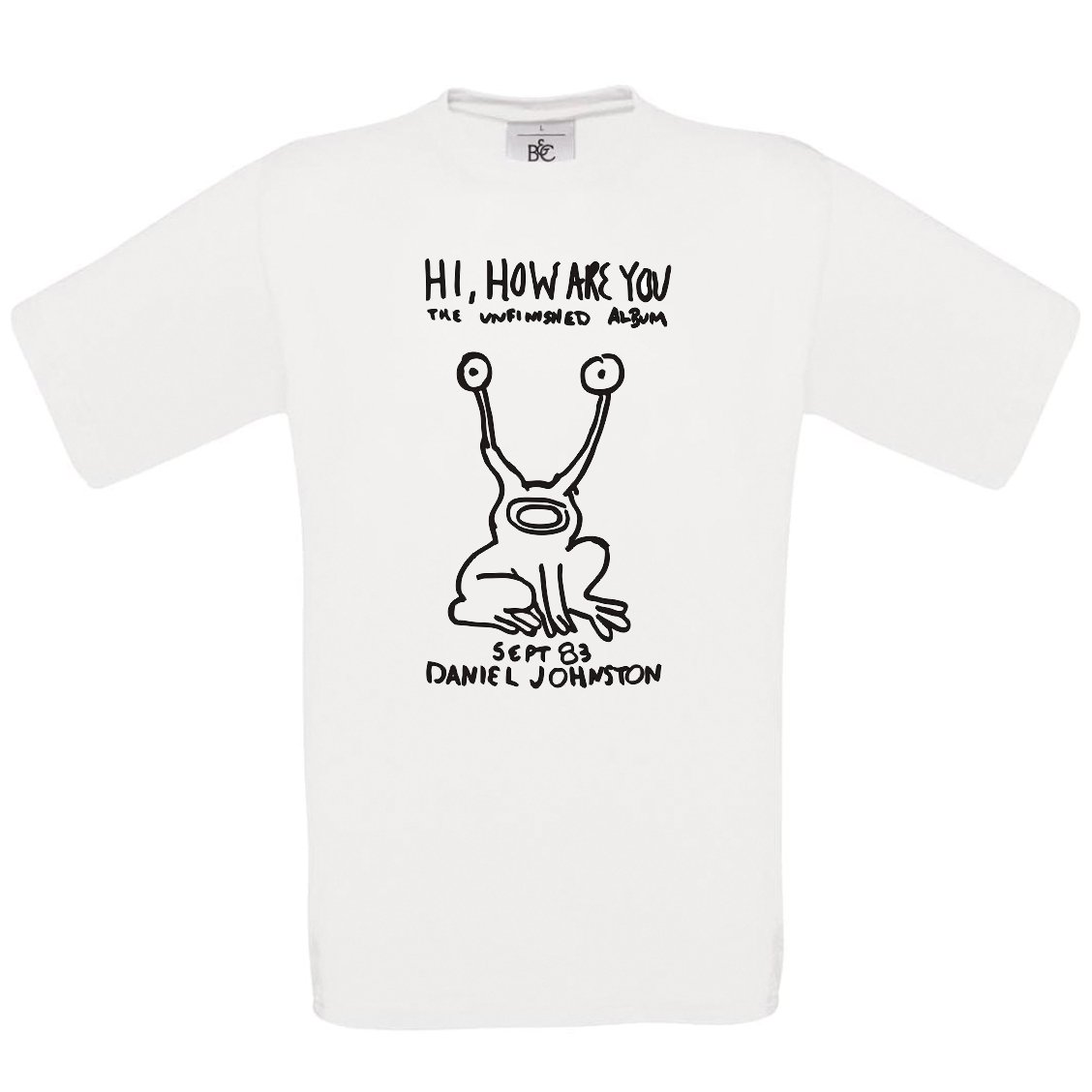 Tee & Sympathy Hi How are You - As Worn by Kurt Cobain Retro Grunge T Shirt