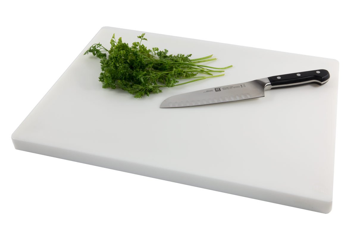 Buy Restaurant Thick White Plastic Cutting Board 20x15 Large, 1 Inch