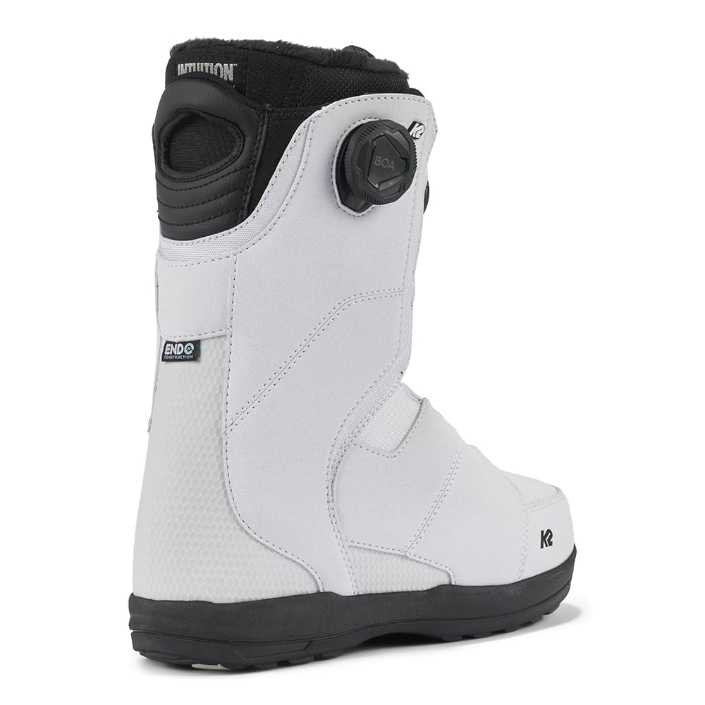 K2 Contour Womens Snowboard Boots, 8.5, White