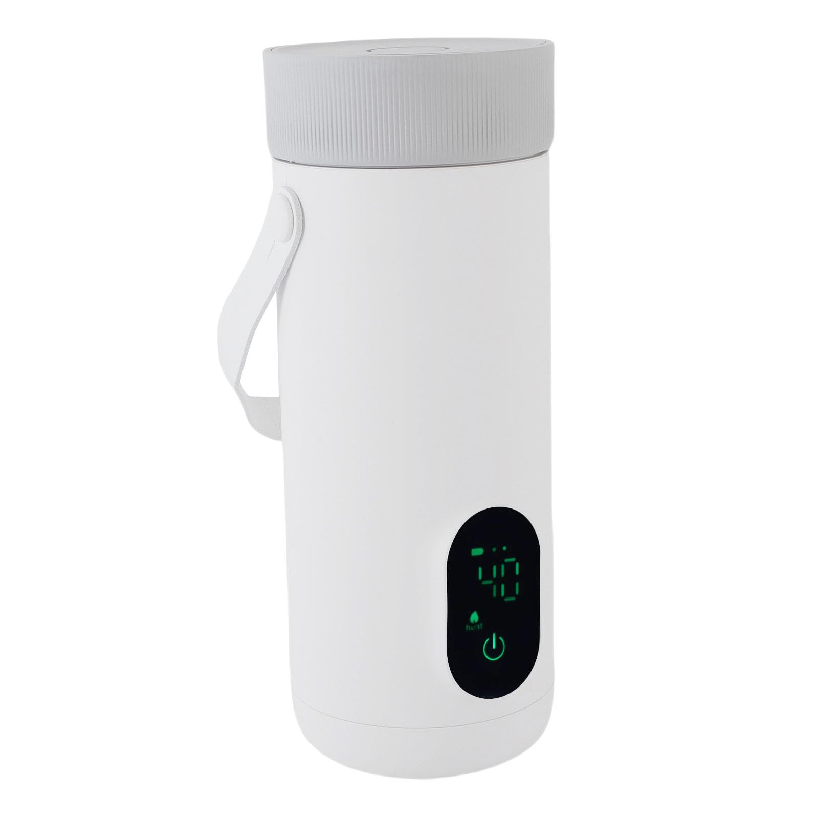 Generic Bollitore Elettrico da Viaggio Ricaricabile USB 350ml Bollitore Portatile per Acqua Calda per tè e caffè per Viaggi di Lavoro, Design Antiurto a Prova di Perdite