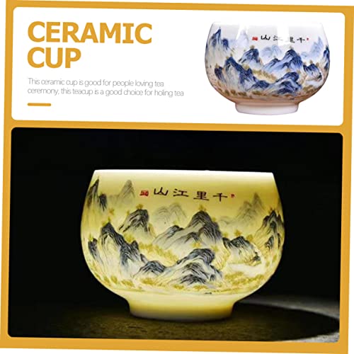 Tasse à infusion pour bureau chinoise en céramique
