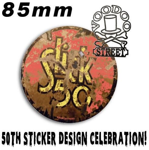 Voodoo Street Slick 50 style sticker