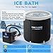 FOXPLUNGE Cold Plunge Chiller 1/2HP - 132 Gallons Water Chiller for Ice Bath Tubs with 2 Water Pumps, Filter & Hose, Remote Control, Quiet Cooling System for Home Muscle Recovery Use