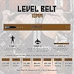 Beast Power Gear Weight Lifting Belt Lever Buckle 10MM 13MM Thick & 4 Inches Free Strap Weightlifting, Powerlifting, Deadlifts, Squats Men Women - Image 5