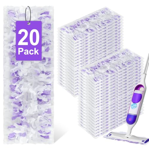 20 Pack Disposable Power Mop Refills for Swiffer Power Mop