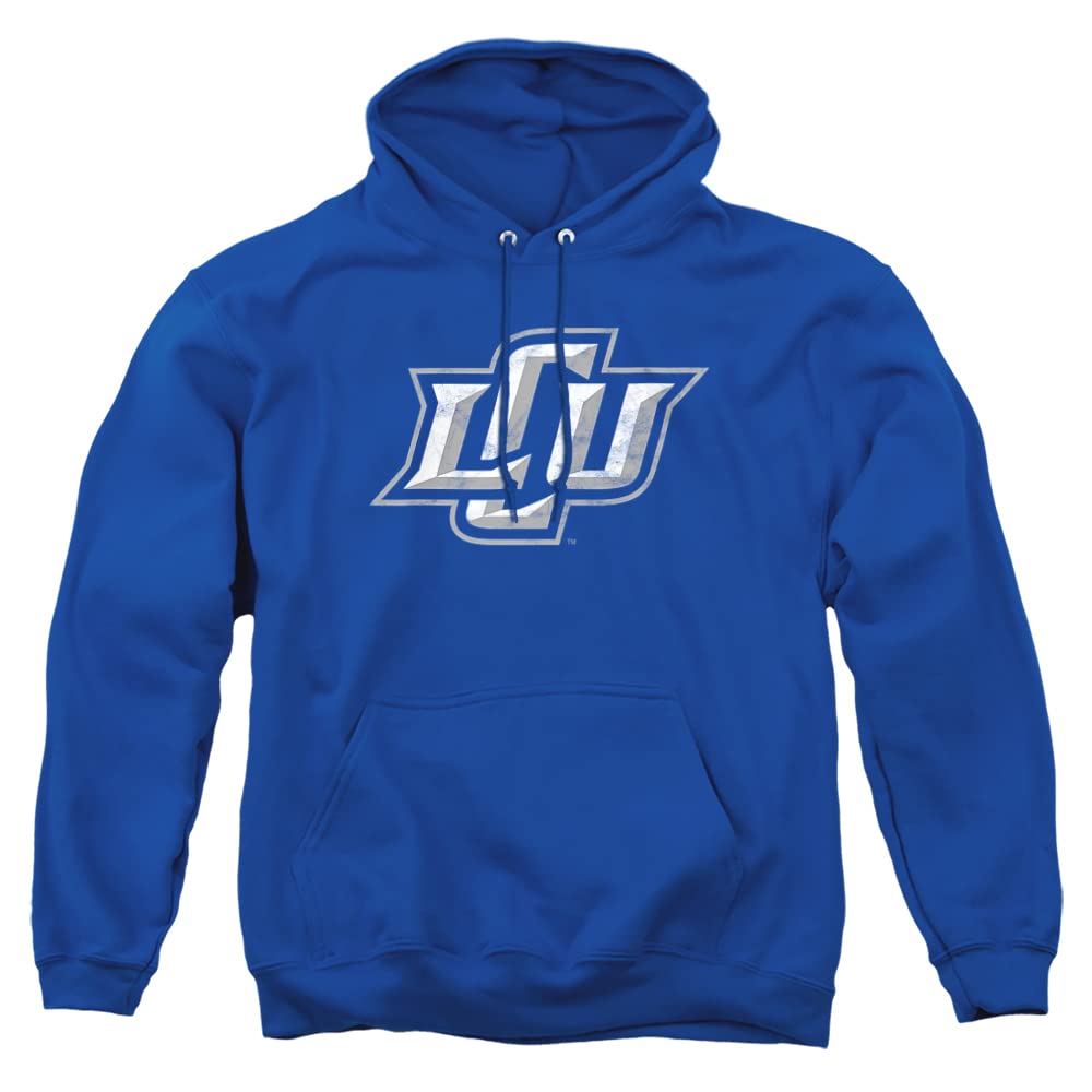 LOGOVISION Official Collegiate Distressed Primary Logo Adult Pullover Hoodie Collection — view 356
