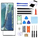 UYGHHK Note 20 Ultra Screen Replacement, Front Glass Outer Repair Kit Compatible with Samsung Galaxy Note 20 Ultra SM-N985F/SM-N986B Series 6.9'(No LCD & Touch Digitizer)