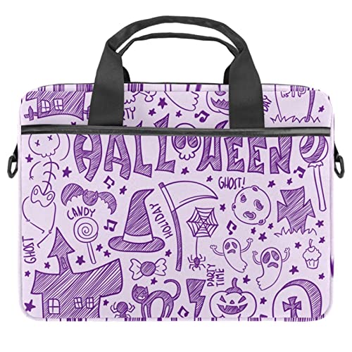 Sac à bandoulière pour ordinateur portable anti-rayures sacoche zippée Starry Night 14"