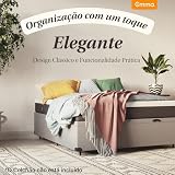 Cama Baú King Emma (193x203x41cm) “ 1 ano de garantia glide