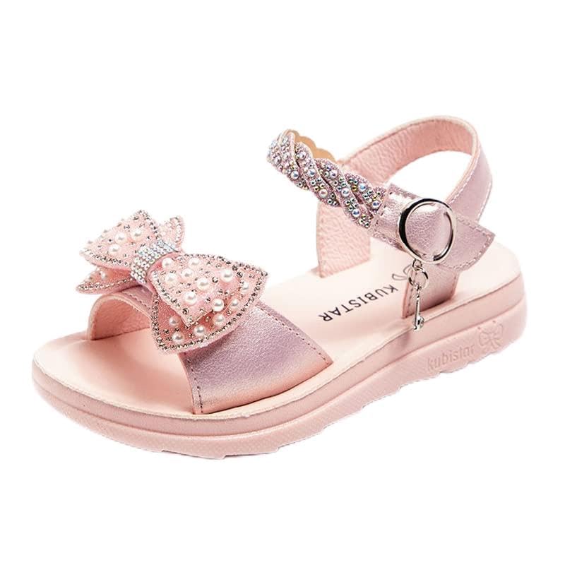 Elastic Rubber Sole Children's Shoes Bow Temperament Fashion Girls' Sandals
