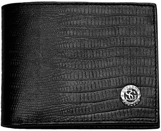 Carteira masculina tradicional couro legítimo flip