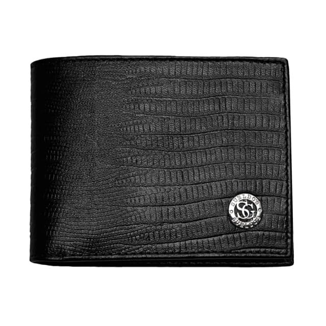 Carteira masculina tradicional couro legítimo flip