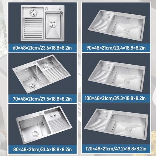 Évier de cuisine pratique pour balcon compact avec robinet et bonde intégrés - 8