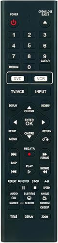 6711R1P081G 6711R1P081V Control remoto de repuesto para Insignia Zenith DVDVCR Combo IS-DVD040924 IS-DVD040924A DVD040924 DVD040924A XBV613 XBV713
