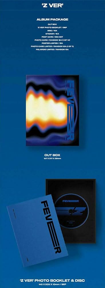 ATEEZ [ZERO : FEVER PART.2] 5th Mini Album [ Z ] VER. CD+