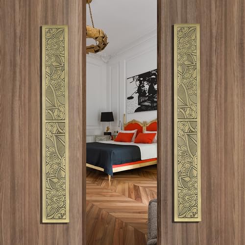Image of Canvas 12 Inch Main Door Handle, Door Handles for Main Door, Pull Handles for All The Doors of House, Office, Hotels-Pack of 1, Brass Antique