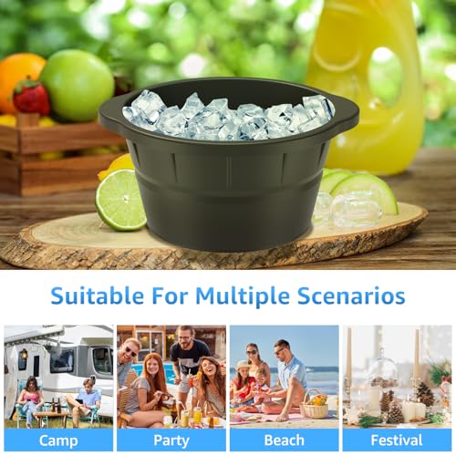 Molde para cubos de hielo grandes de silicona 2 pcs miniatura 7